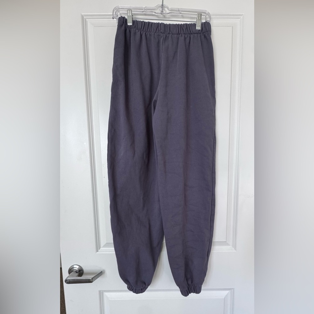Brandy Melville Navy Elastic Waist Joggers